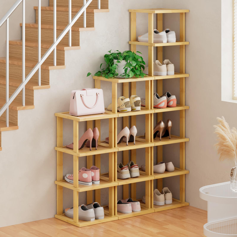 Tall standing shoe rack hot sale